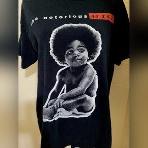 The Notorious BIG Black Men's T-Shirt Size L Ready To Die Album